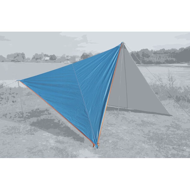 Bent Canvas Plain Set hawaiian ocean/zipper orange 4 Bent Canvas Plain Set hawaiian ocean/zipper orange - Image 2