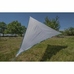 Bent Canvas Plain Set high rise/zipper light blue