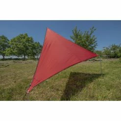 Bent Canvas Plain Tarp Single barbados cherry/zipper black