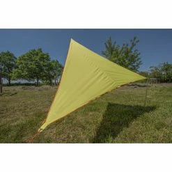 Bent Canvas Plain Tarp Single lime punch/zipper orange