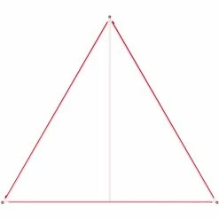 Bent Canvas Plain Tarp Single white/zipper red -Shelters & Pavillions Shop bent canvas plain single white zipper red 3