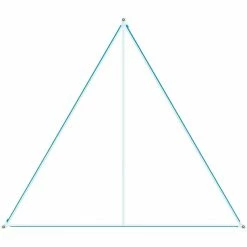 Bent Canvas Single Plain Tarp white/zipper light blue -Shelters & Pavillions Shop bent canvas single plain white zipper light blue 3