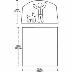 Big Agnes Three Forks Shelter orange/taupe/gray -Shelters & Pavillions Shop big agnes three forks shelter orange taupe gray 4