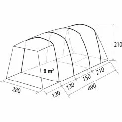 Brunner Pure 4 Family Tent Authentic -Shelters & Pavillions Shop brunner pure 4 familienzelt authentic 6