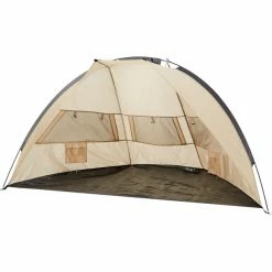 CAMPZ FG UV 50+ Sun Shelter Trapezium beige/grey