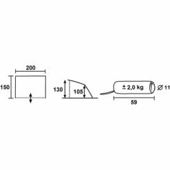 CAMPZ Beachmule Sun Shelter beige -Shelters & Pavillions Shop campz strandmuschel 4