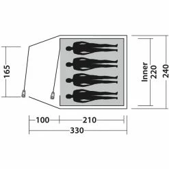 Easy Camp Torino 400 Tent blue/green/grey -Shelters & Pavillions Shop easy camp torino 400 tent green blue 5