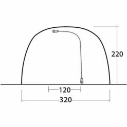 Outwell Lawndale 4 Tent -Shelters & Pavillions Shop outwell lawndale 4 tent 6
