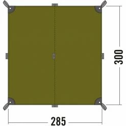 Tatonka Tarp 2 light olive