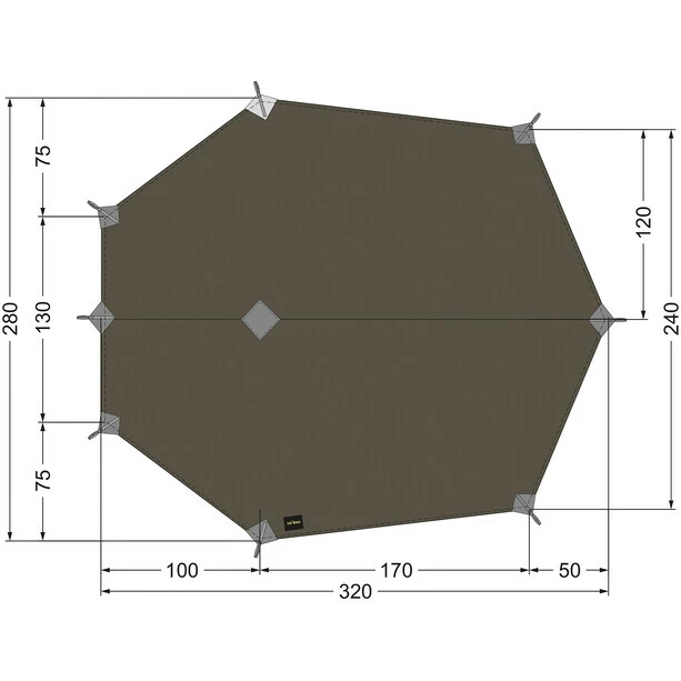 Tatonka Tarp Wing 3 LT stone grey olive 3 Tatonka Tarp Wing 3 LT stone grey olive